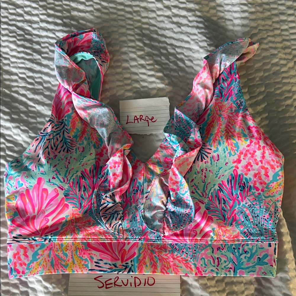 Lilly Pulitzer sports bra, VGUC